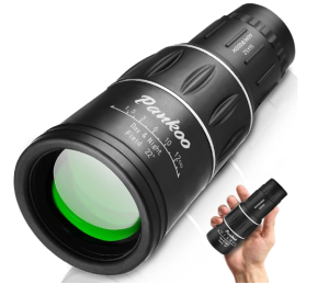 Pankoo 16x52 Monocular Telescope, High Power Prism Compact Monocular as  Best Monocular for Surveillance