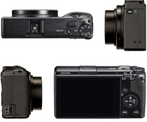 Ricoh GR IIIx, Black, Digital Compact Camera