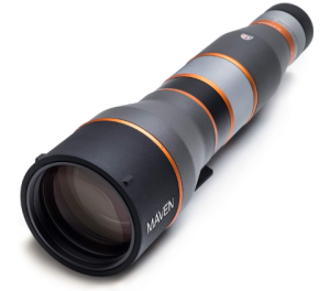 Maven S.1S 25-50 X 80mm FL Spotting Scope Black/Gray Flourite Glass